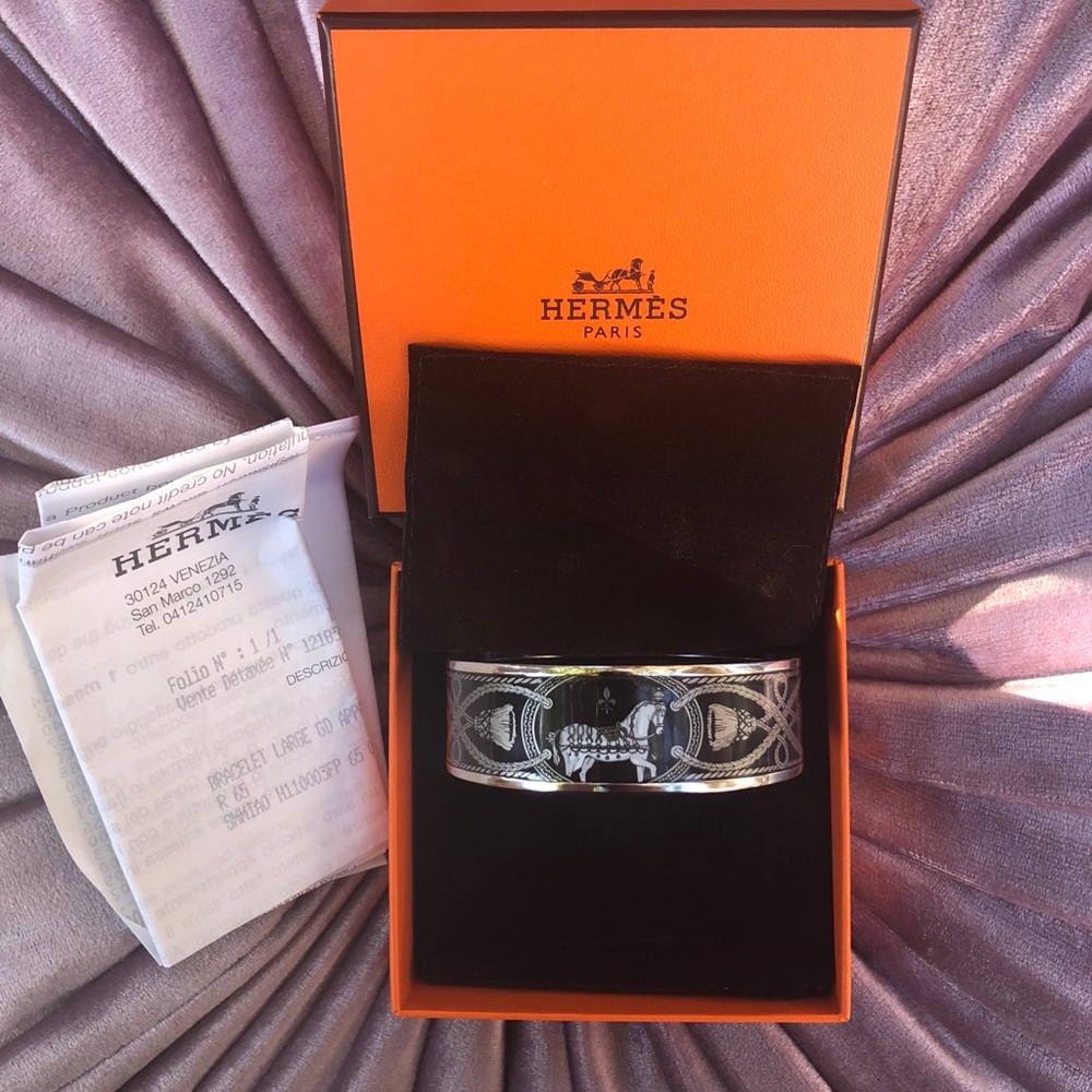 BRAND NEW HERMES π Grand Apparat 2 bangle - Picture 2 of 8